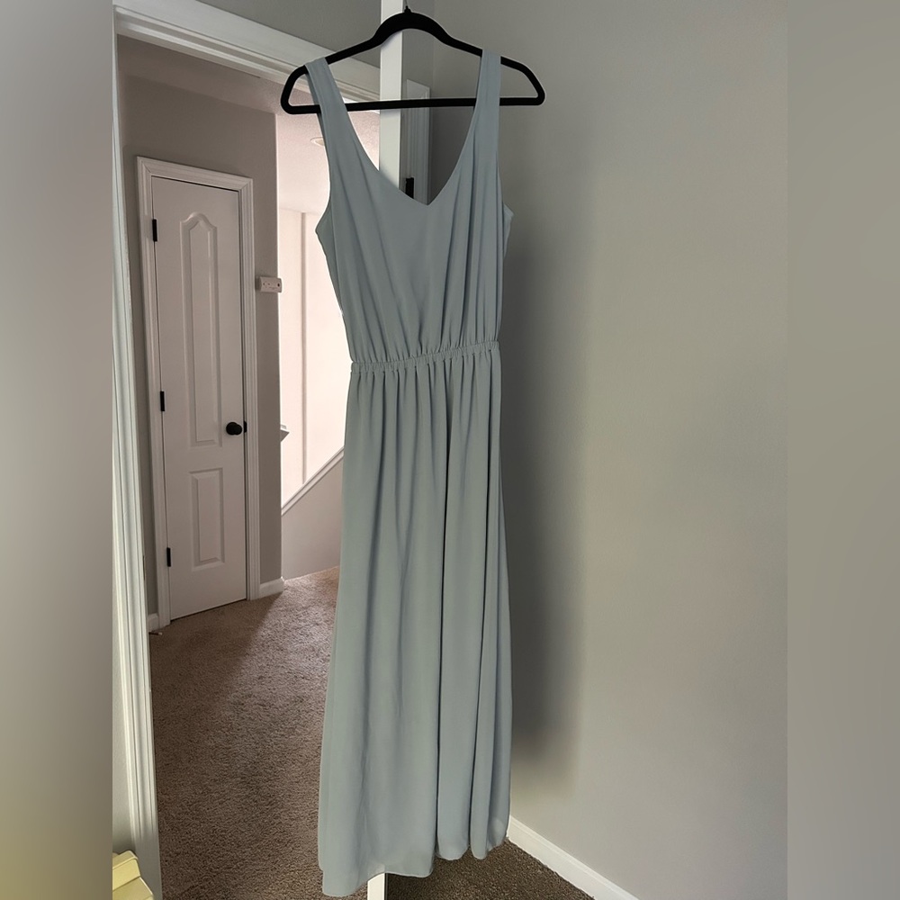 Show Me Your MuMu Light Blue Maxi Dress